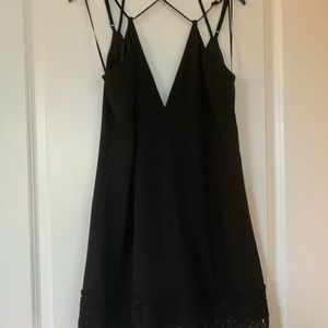 Express strappy cocktail dress black 4